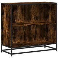 estanteria madera ingenieria color roble ahumado 805x35x76 cm vidaxl