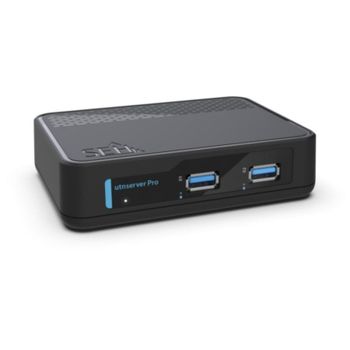 Servidor de impresión SEH utnserver Pro Negro LAN Ethernet
