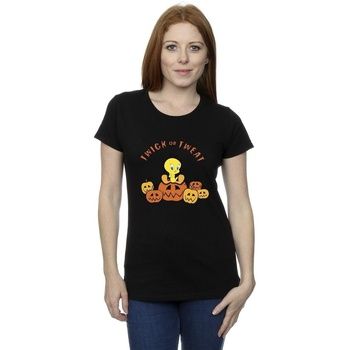 Dessins Animés Camiseta Twick Or Tweat para mujer