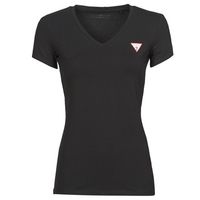 guess camiseta ss vn mini triangle tee para mujer