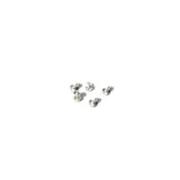tornillo carenado m4 inox juego completo 10pc