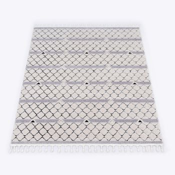 Alfombra Ember gris  200x290 cm
