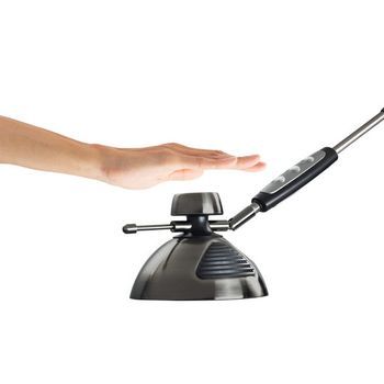 Fabrilamp Flexo Monet Niquel Negro 9w 720lm 3000k 4500k 6000k Regul Inten