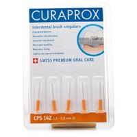 curaprox interdental brushes regular orange cps14z