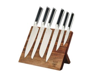 Bloque de cuchillos de cocina loki vantaa - 7 piezas