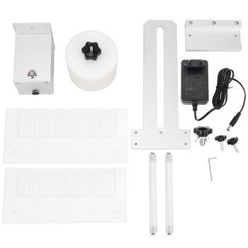 Soporte Para Máquina De Limpieza De Discos Y Grabaciones Ultrasónica Elevable 100 - 240v Con Enchufe Europeo