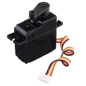 Servomotor de 6kg 1307 Wltoys 144001 124018 124019 1/14 Coche de Carreras de Alta Velocidad de 4WD Modelo de Vehículo Pi