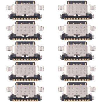 10 Uds conector de puerto de carga para Infinix GT 20 Pro 5G X6871 pieza de repuesto de reparación de teléfono