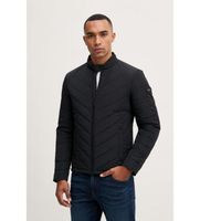 guess para hombre m4yl05wg9o2 chaqueta acolchada negro xl casual poliamida