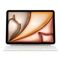 apple magic keyboard funda con teclado para ipad air de 11 pulgadas m3 espanol blanco
