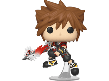 Figura Funko Pop! - Kingdom Hearts: Sora con escudo, Vinilo, 10 cm