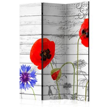 Biombo - Wildflowers (135x172 Cm)