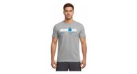 camiseta gris de manga corta para hombre ironman austria