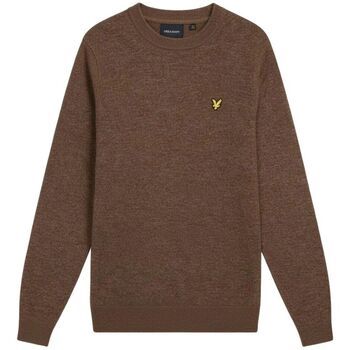 Lyle & Scott Jersey KN2114V LAMBSWOOL BLEND-Y220 ESPRESSO para hombre
