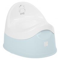 orinal con cubeta extraible hippo azul