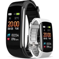 pulsera de actividad giewont gw200-2 bluetooth ip67 pulsometro pulsioximetro negro 5 dias