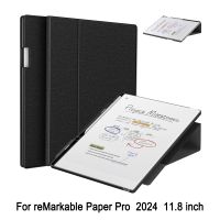 funda de cuero para pc de 118 para remarkable paper pro 2024 funda protectora giratoria con soporte para ebook de 118 pulgadas