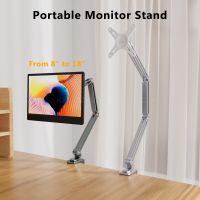 soporte de brazo largo para monitor soporte para ipad tablet galaxy tablet kindle soporte magnetico para telefono soporte con clip para cama