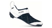 zapatillas triatlon lake tx224 comfort plus blanco negro   grande