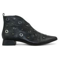 ezzio botines botin tacon 4cm con ojetes incrustados para mujer