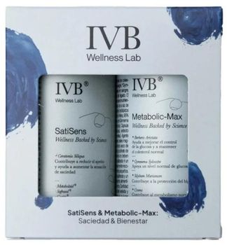 IVB Wellness Lab Metabolic-Max 60 Cápsulas + Satisens 60 Cápsulas