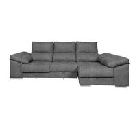 sofa cama chaise longue yago 275cm reclinable con arcon 2 pufs