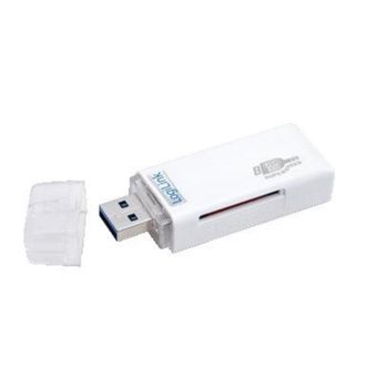 Lector de tarjetas LogiLink CR0034 USB 3.2 Gen 1 Blanco Plug and Play