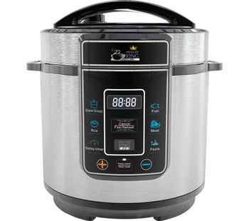 PRESSURE KING Pro Digital Multicooker - Chrome