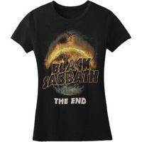 black sabbath camiseta manga larga the end para mujer