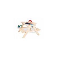 pinolino matsch-nicki fur 4 juego de mesa y silla natural abeto completamente macizo sin tratar