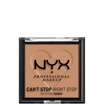 NYX Professional Makeup Can't Stop Won't Stop Mattifying Lightweight Powder 7g (Various Shades) - Caramel