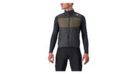 chaleco sin mangas castelli unlimited puffy negro marron