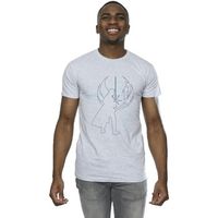 disney camiseta jedi master balance para hombre