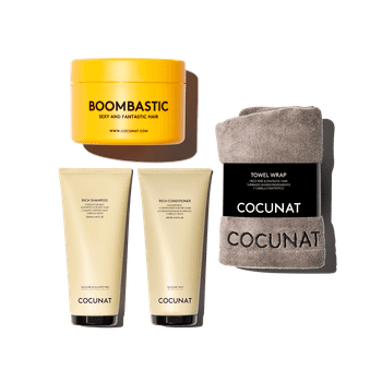 Pack Pelo Seco & Nutrición - Rutina para Cabello Dañado, Seco, Rizado o Teñido  - COCUNAT