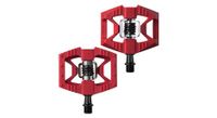 crankbrothers pedales double shot 1 rojo   negro