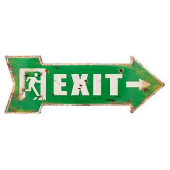 Placa de pared de metal verde 70x25x1