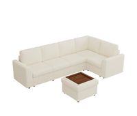sofa modular 6 plazas fija panoramico de telabeige