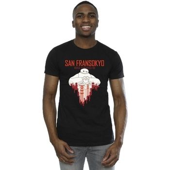 Disney Camiseta Big Hero 6 San Fransokyo para hombre