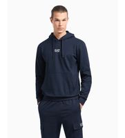 ea7 para hombre 8npm32pjvrz sudadera con capucha de algodon core identity marino xl casual manga larga