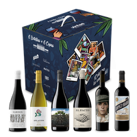 pack de 6 botellas de 75 cl nuevo celebra la amistad - incluye bardos vinedos de altura  lopez de haro crianza  matsu el picaro  la garnacha salvaje  el pacto  atlantis godello y 6 copas de regalo