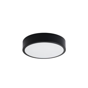 Lámpara de techo negro aluminio alt. 6