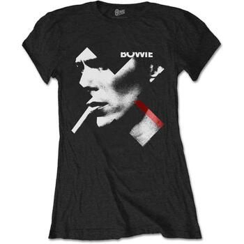 David Bowie Camiseta manga larga RO2293 para mujer