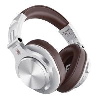 auriculares oneodio a70 inalambricos bluetooth 52 con cancelacion de ruido marron