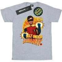 dc comics camiseta manga larga holy skes para mujer