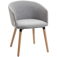 sillon individual 57x56x72 cm gris