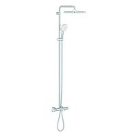sistema de ducha con termostato para bano ducha grohe tempesta system 250 cube chrome 26691001