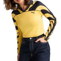 puma yellow camiseta manga larga road to unity football jer para mujer