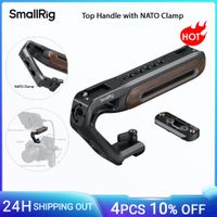 mango superior nato smallrig con abrazadera nato para sony para canon para jaula de camara nikon empunadura para disparar hasta 15 kg  331 lb -5251