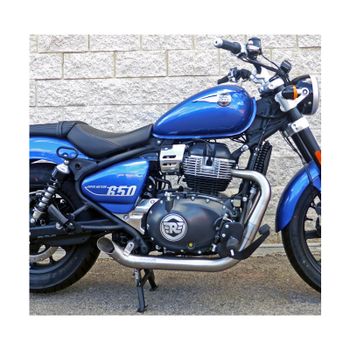 Sistema de escape Royal Enfield Super Meteor 650 Mass Hot Rod 2-2
