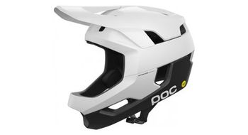 Casco poc otocon race mips blanco negro mate